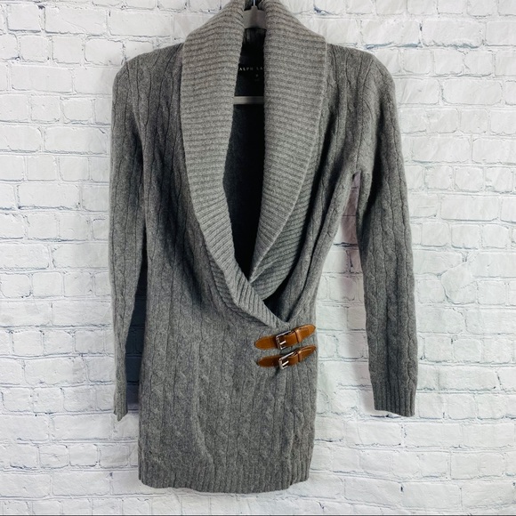 Ralph Lauren Black Label Sweaters - Ralph Lauren Black Label Cashmere Wrap Sweater